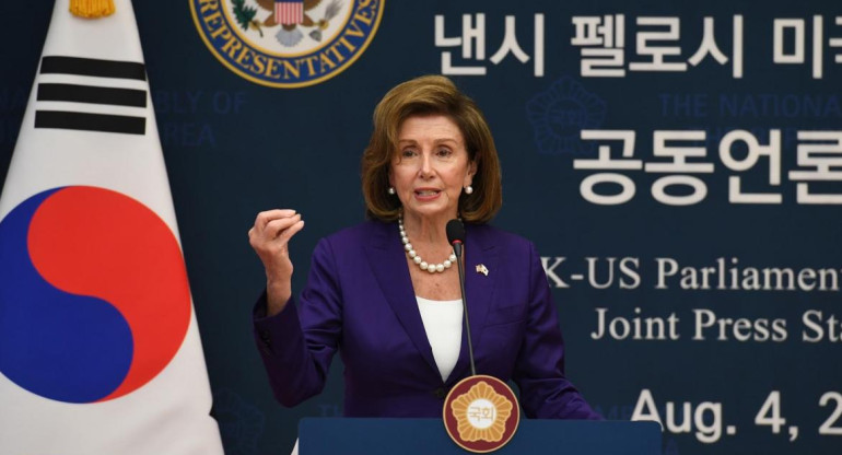 Nancy Pelosi, Estados Unidos, China, Taiwan, NA