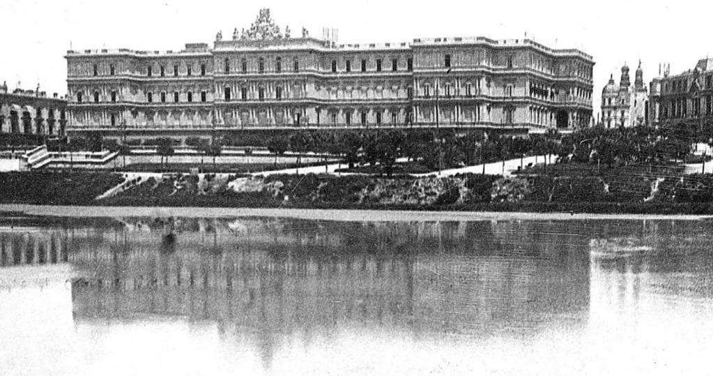 Casa Rosada para 1898. Foto: Instagram @fotos.antiguas.ba.