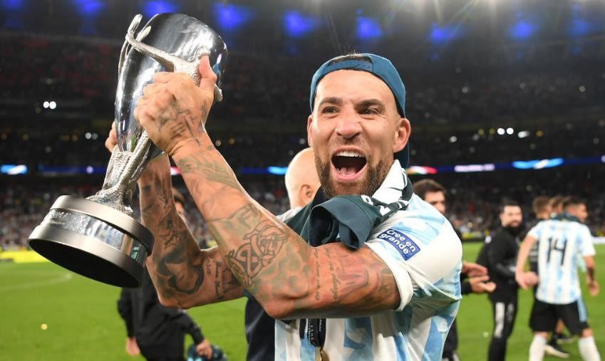 Nicolás Otamendi. Foto: NA.