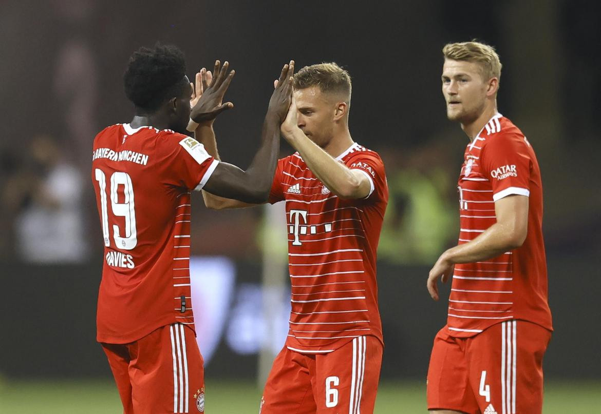 Bayern vs Eintracht, Bundesliga. Foto: EFE.