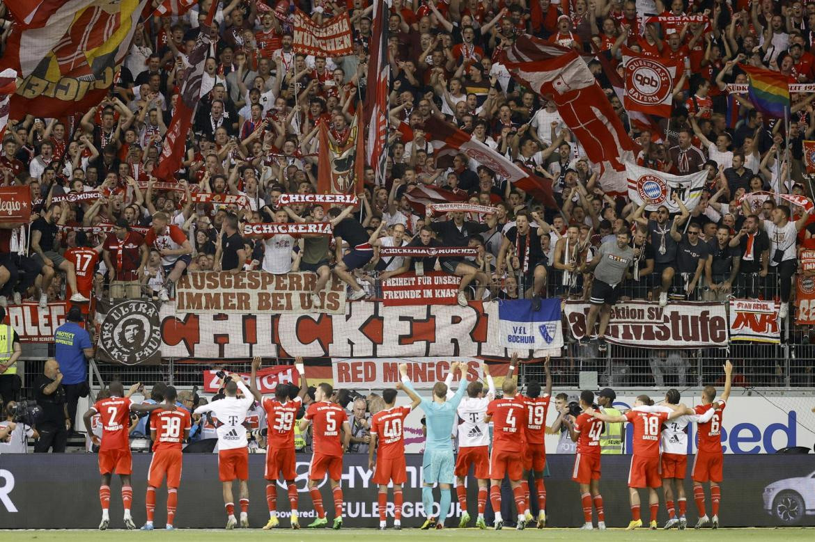 Bayern vs Eintracht, Bundesliga. Foto: EFE.