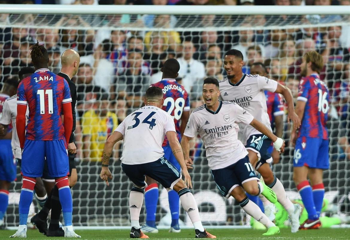 Crystal Palace vs Arsenal, Premier League. Foto: EFE.