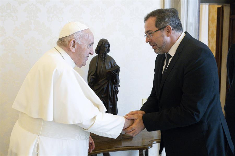 Embajador de Ucrania ante la Santa Sede, Andrii Yurash. Foto EFE