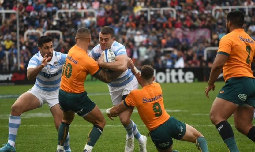 Los Pumas, rugby. Foto: NA.