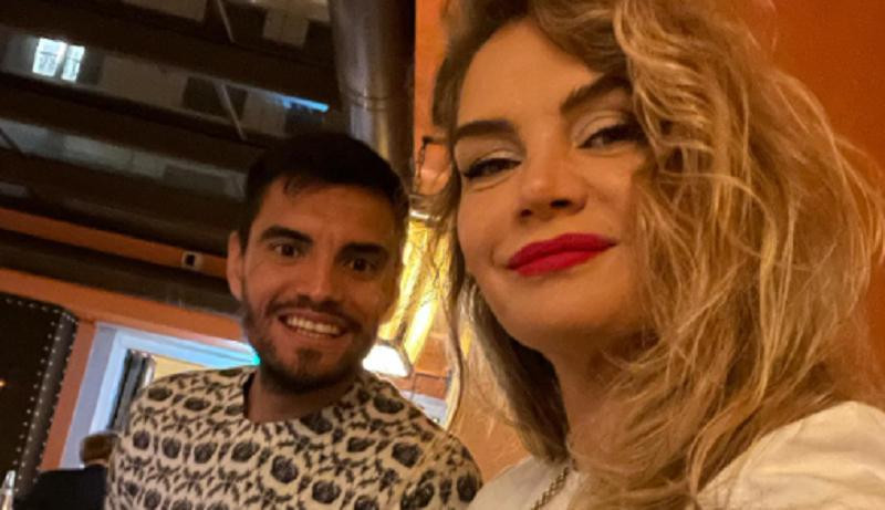 Sergio Romero y Eliana Guercio. Foto: Instagram @elianaguercio12.