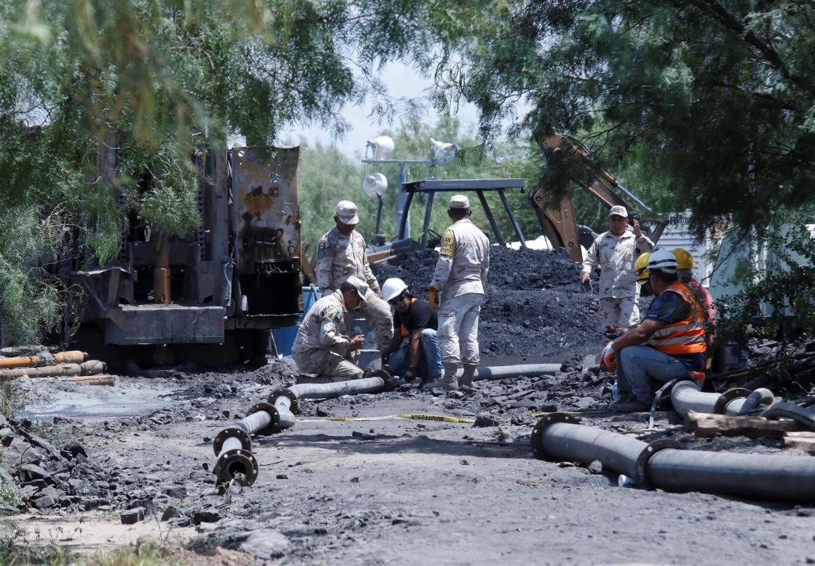 Rescate de mineros en México, EFE