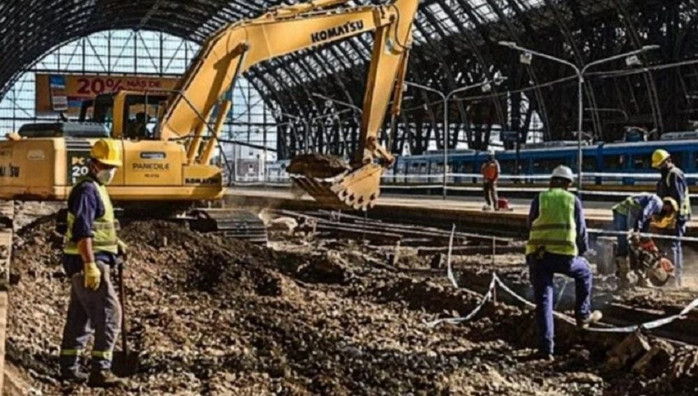 Estación de Retiro, obras, NA