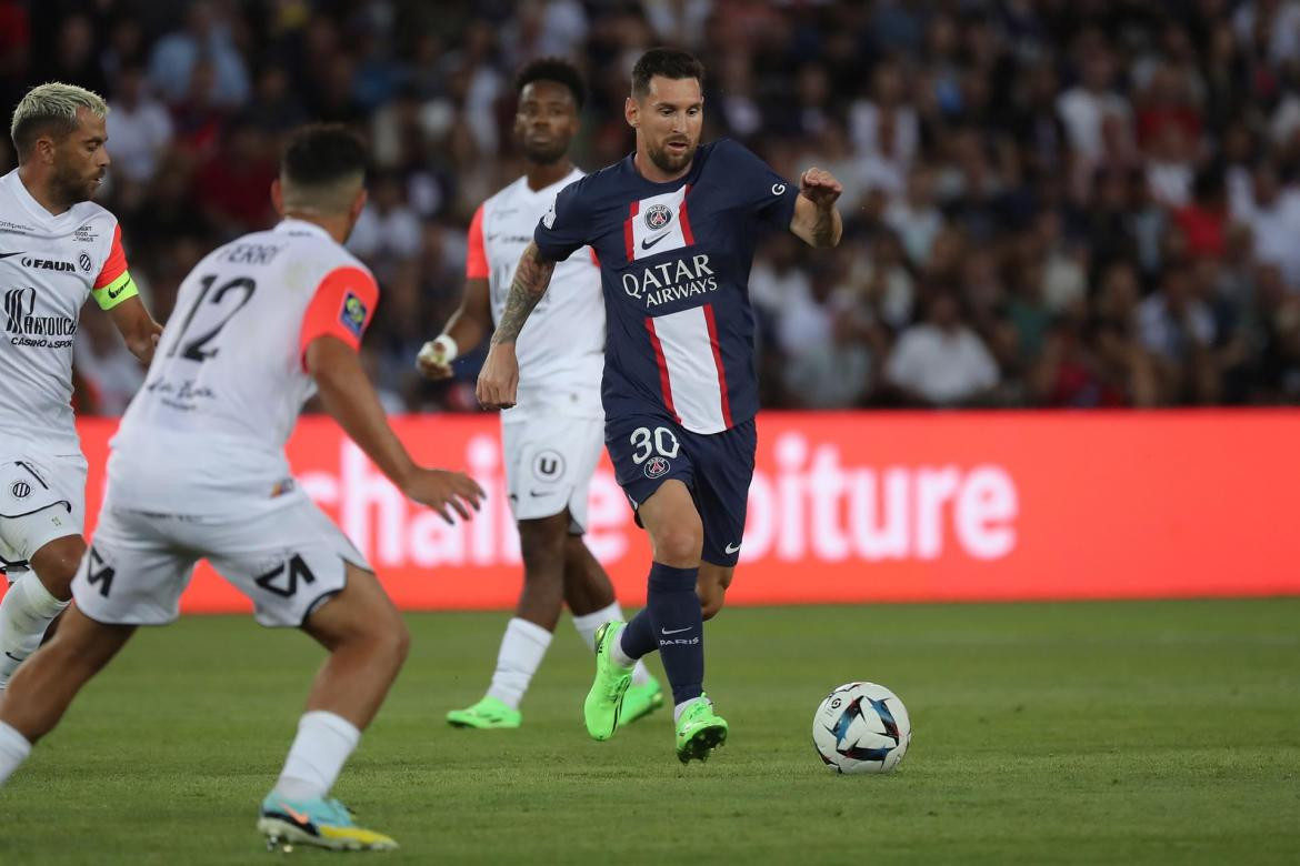 Lionel Messi, PSG vs Montpellier. Foto: EFE.