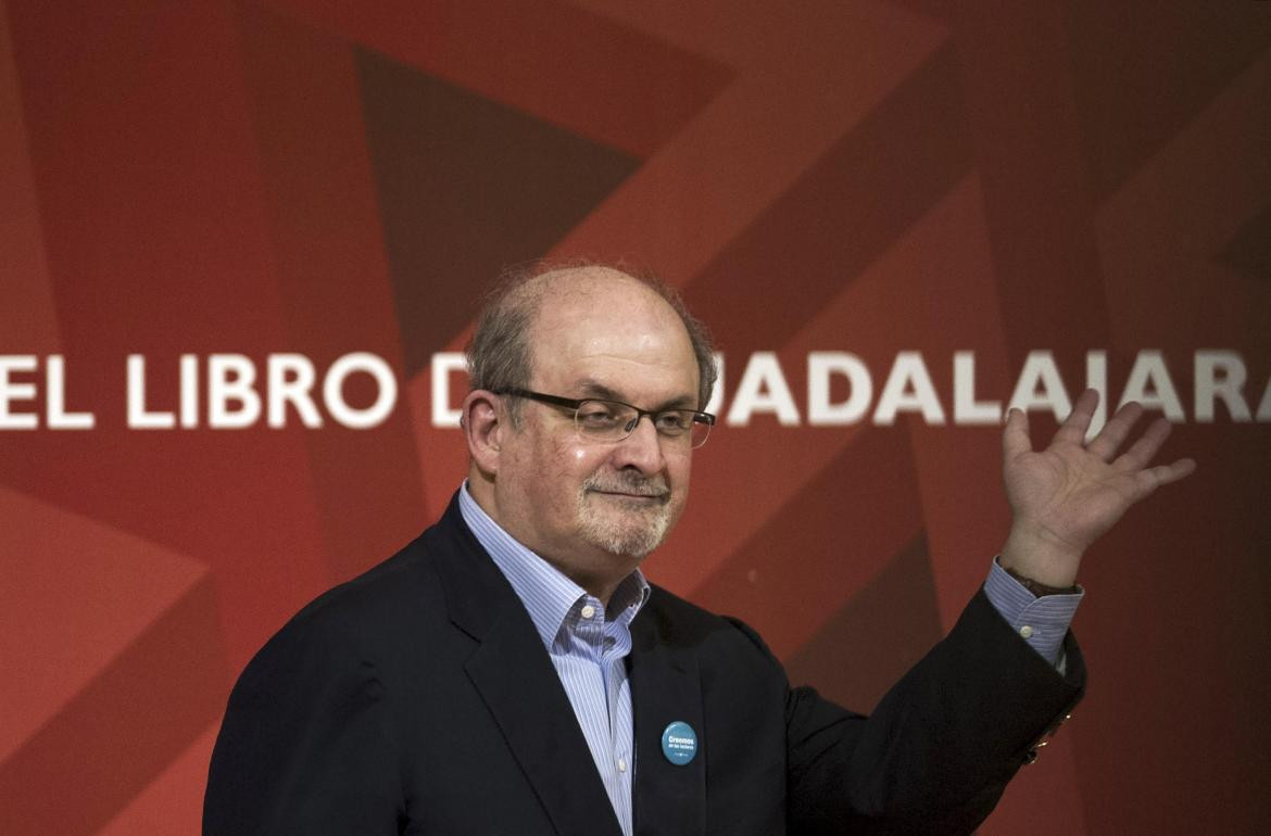 Salman Rushdie, escritor. Foto: NA.