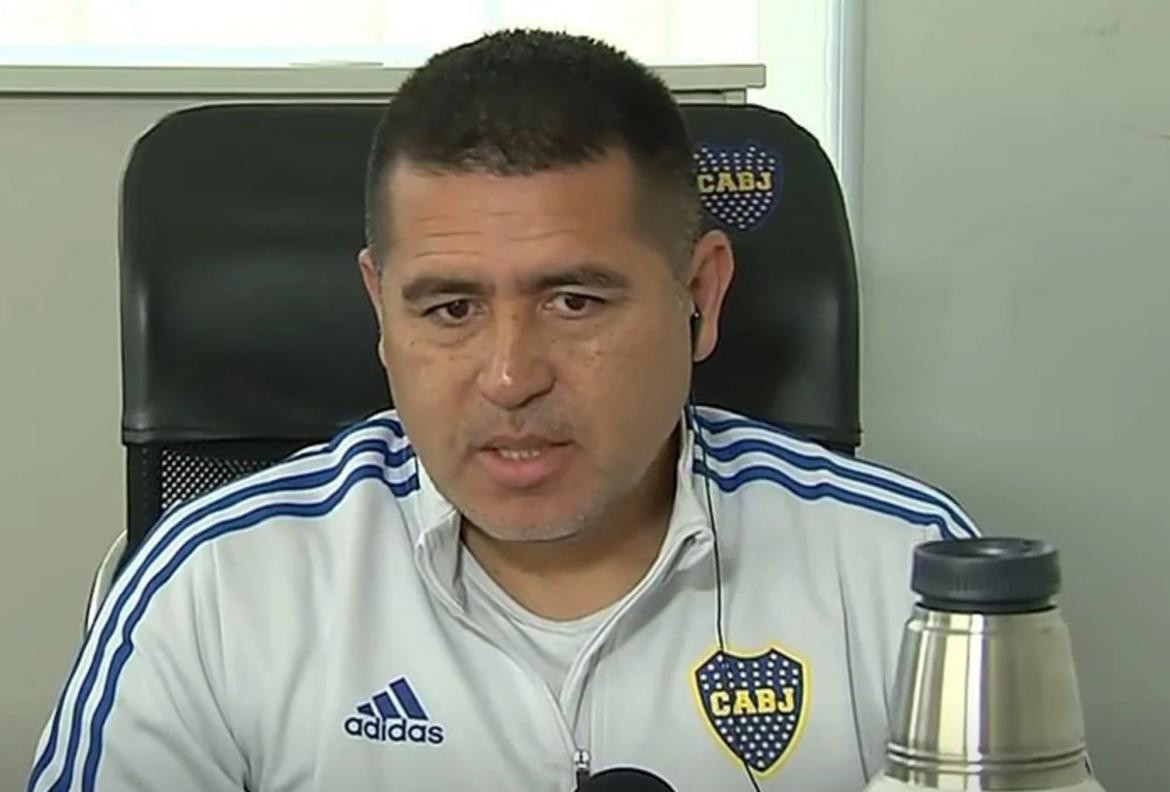 Juan Román Riquelme. Foto: Captura de tv