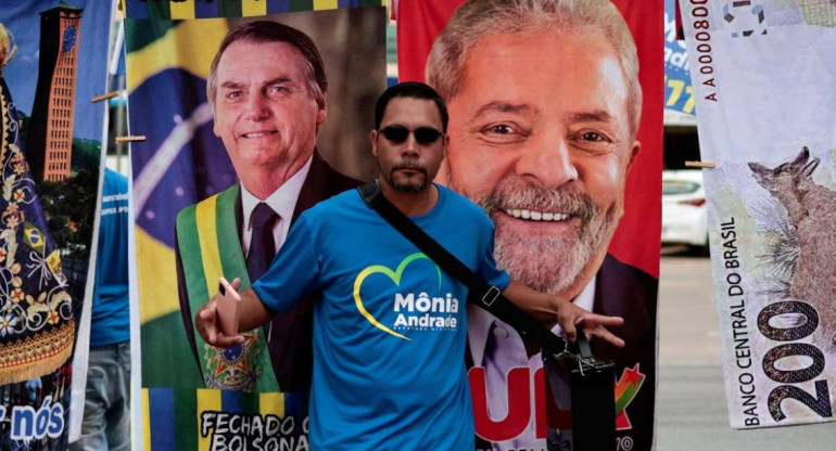 Campaña Brasil 2022 Lula y Bolsonaro_ Foto Reuters 