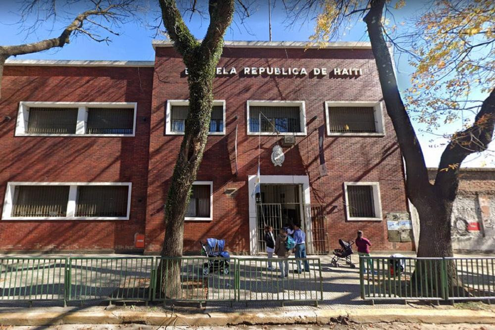 Escuela, Barracas, foto Página 12