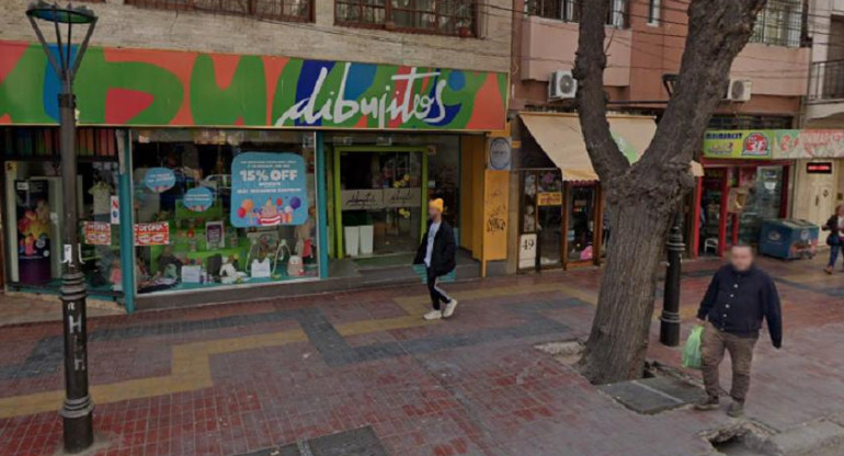 Juguetería en Mendoza. Foto: Google Maps.