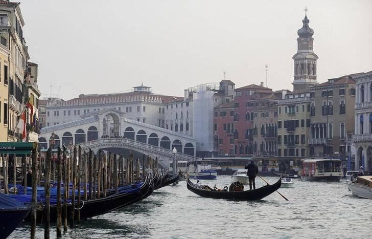 Canal de Venecia. Foto Reuters