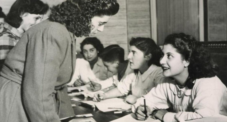 Voto femenino en Argentina. Foto: Archivo de la nación