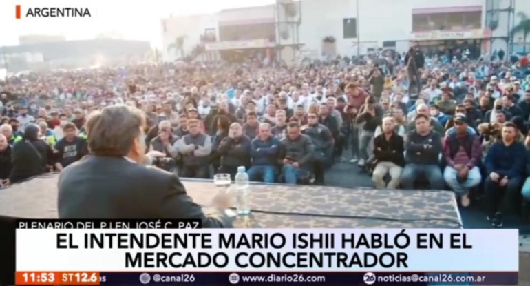 Mario Ishii habló en Plenario del Partido Justicialista en José C. Paz	