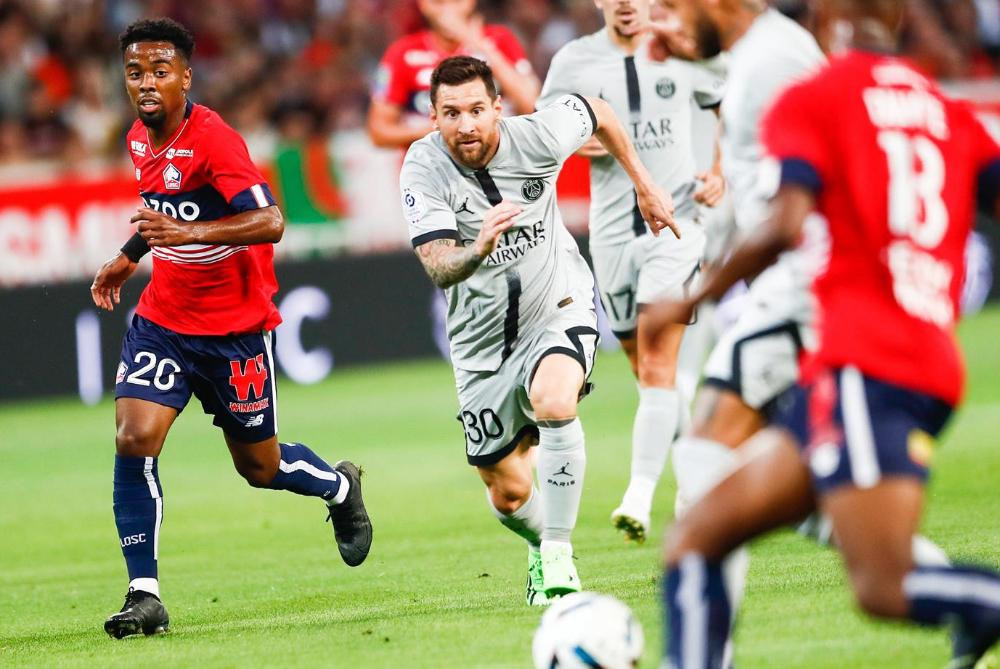 PSG vs. Lille, Messi, EFE