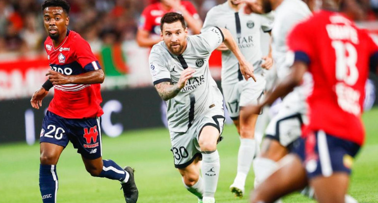 PSG vs. Lille, Messi, EFE