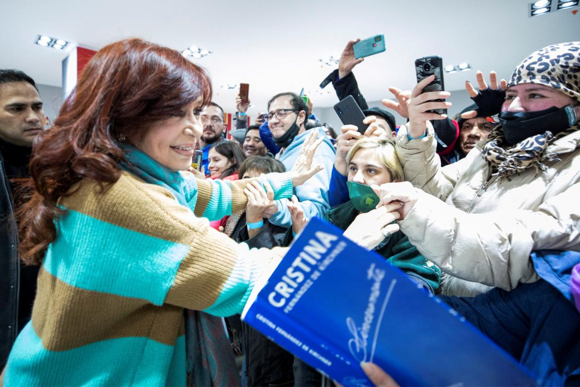 Cristina Kirchner en firma de Sinceramente_Reuters