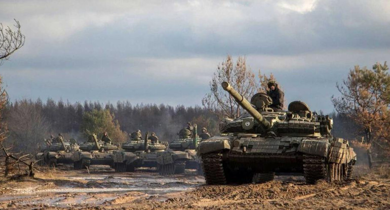 Guerra entre Ucrania y Rusia. Foto: EFE.
