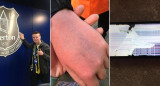 Niño agredido por Cristiano Ronaldo y celular roto. Foto: NA.