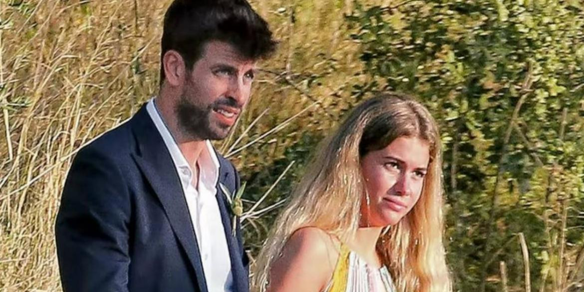 Clara y Gerard Piqué. Foto: Hola.com