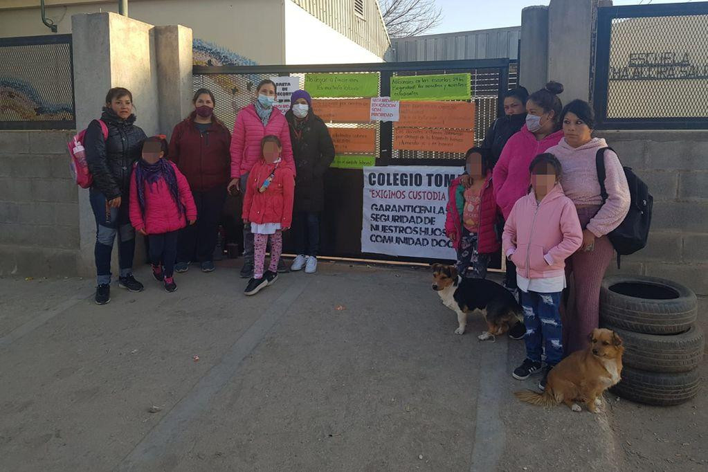 Colegio tomado en Córdoba. Foto: La Voz.