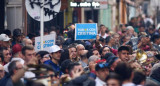 Masivas marchas en todo el país. Foto: NA.