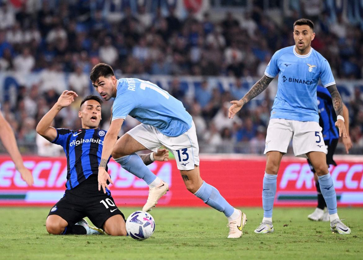 Lazio vs Inter, Serie A. Foto: REUTERS.