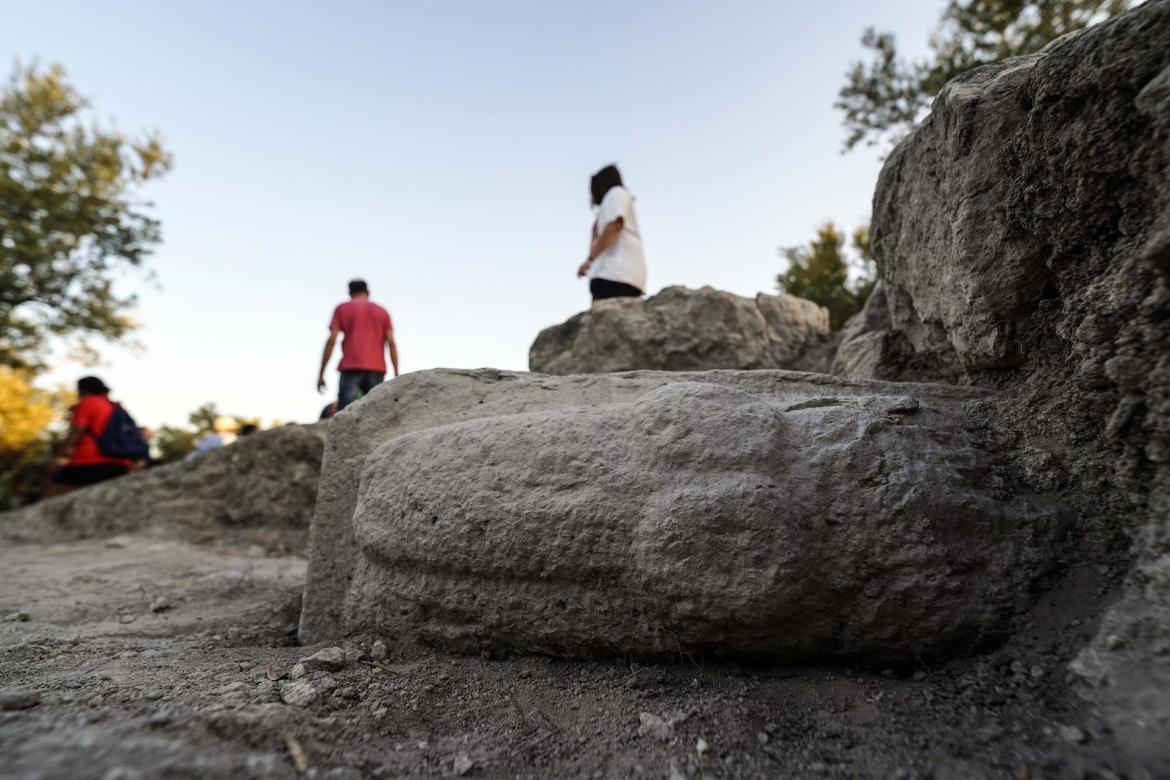 An archaeological find from the time of the Roman Empire.  Photo: EFE.