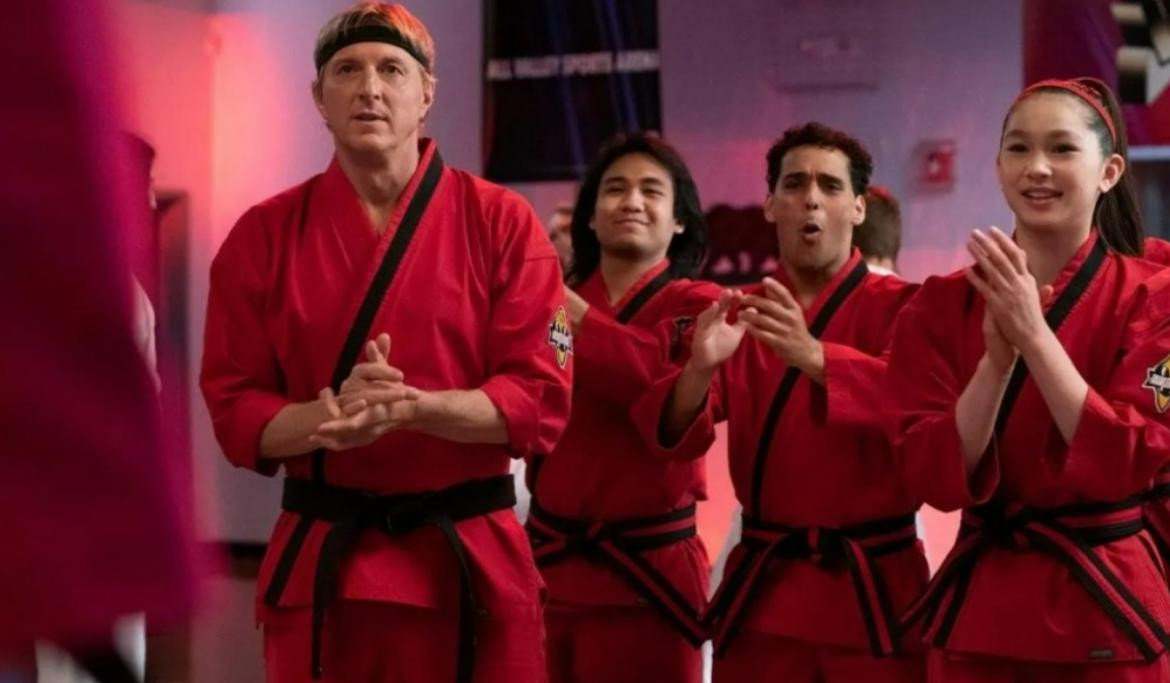 La quinta temporada de Cobra Kai. Foto: NA.