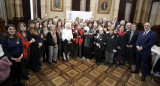 Cristina Fernández de Kirchner recibió a organismos de Derechos Humanos, Foto Twitter CFK	