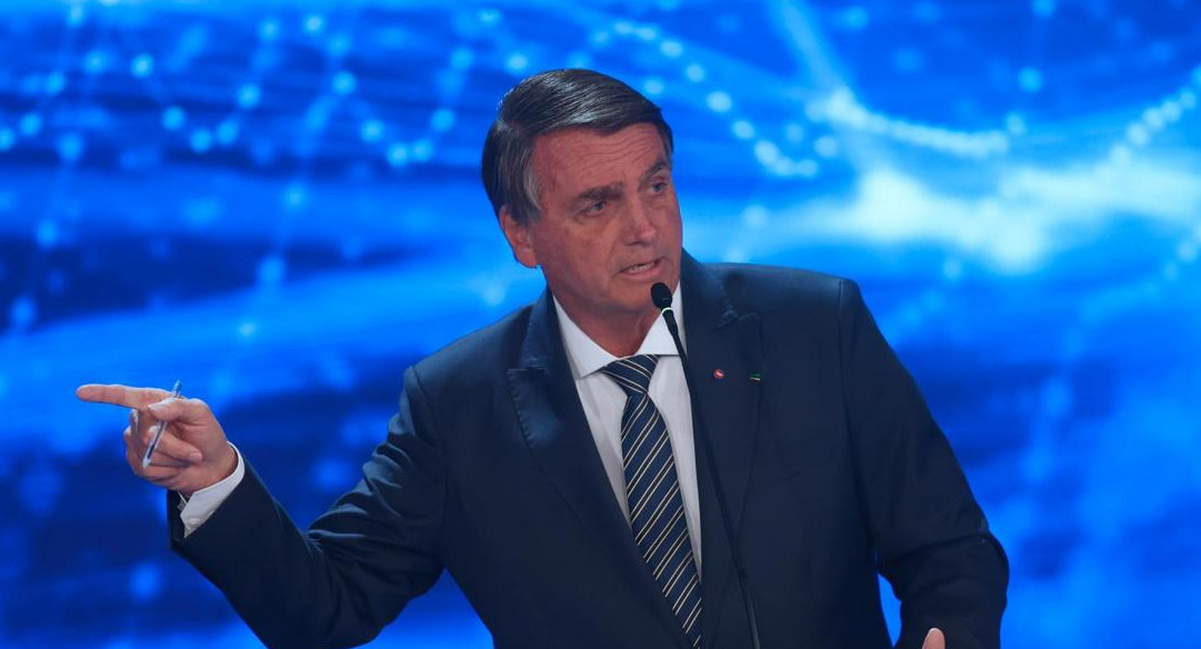 Bolsonaro en el debate presidencial_EFE
