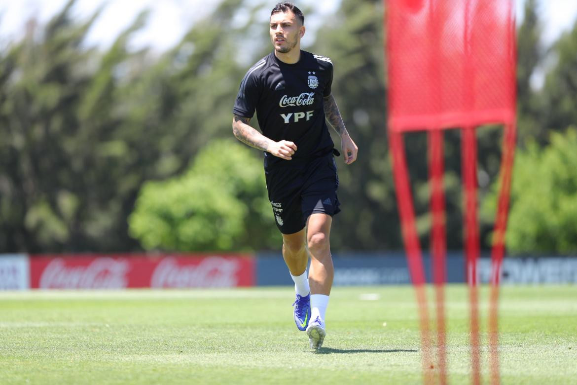 Leandro Paredes, Selección Argentina. Foto: NA.