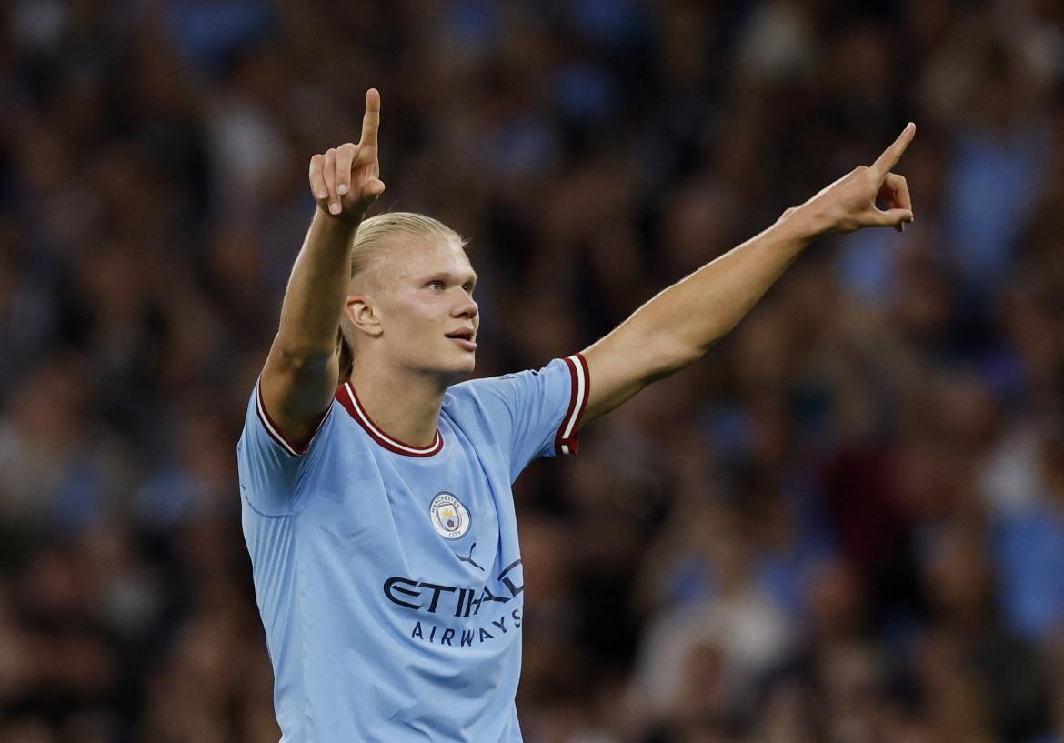 Erling Haaland, Manchester City, Premier League. Foto: REUTERS