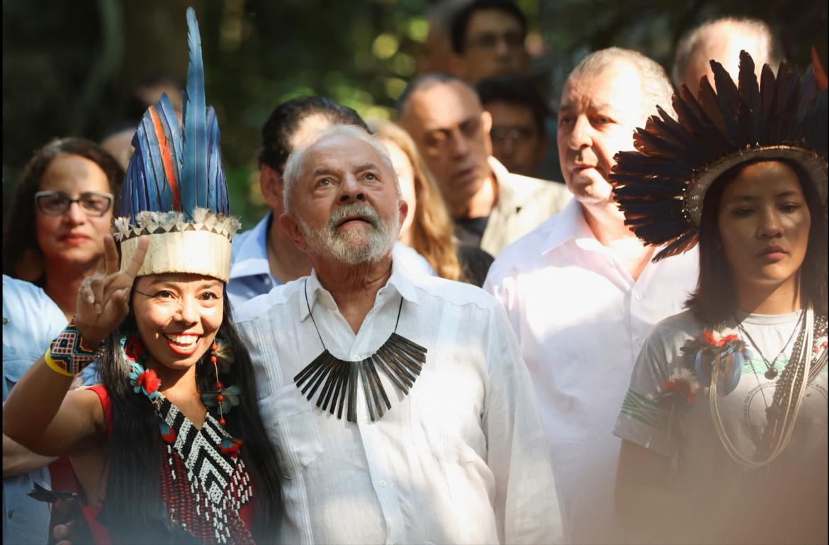 Lula se reunió con comunidades indígenas_Reuters