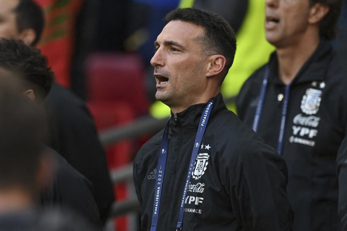 Lionel Scaloni, el técnico de la Selección Argentina. Foto: NA