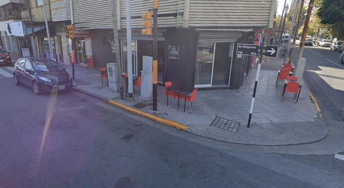 Lugar donde se originó la pelea en Avellaneda. Foto: Google Maps