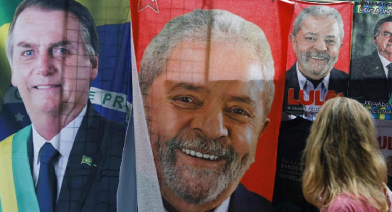 Bolsonaro y Lula Da Silva. Foto: NA.