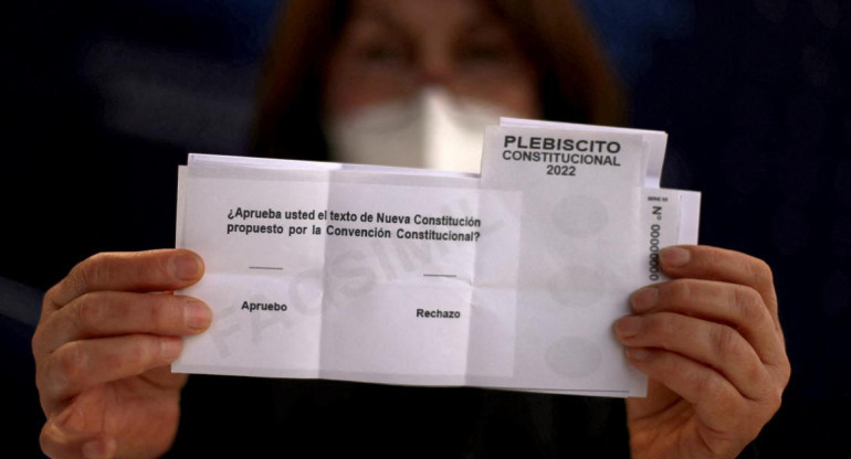 Plebiscito constitucional en Chile, REUTERS