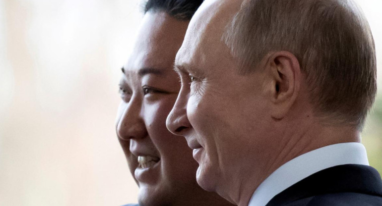 Vladimir Putin y Kim Jong-un_Reuters