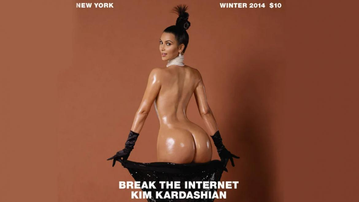 Kim Kardashian. Foto: Revista Paper.