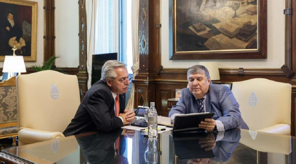 Alberto Fernández y José Mayans, Gobierno, NA