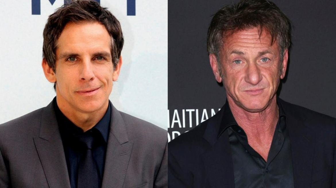 Sean Penn y Ben Stiller. Foto: NA.