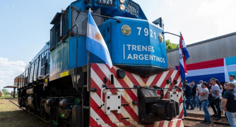Trenes argentinos. Foto: Ministerio de Transporte.