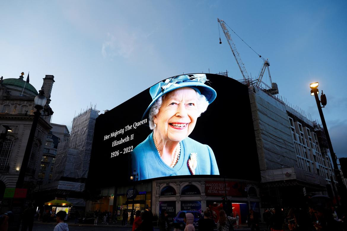 Muerte de la Reina Isabel II. Foto: REUTERS