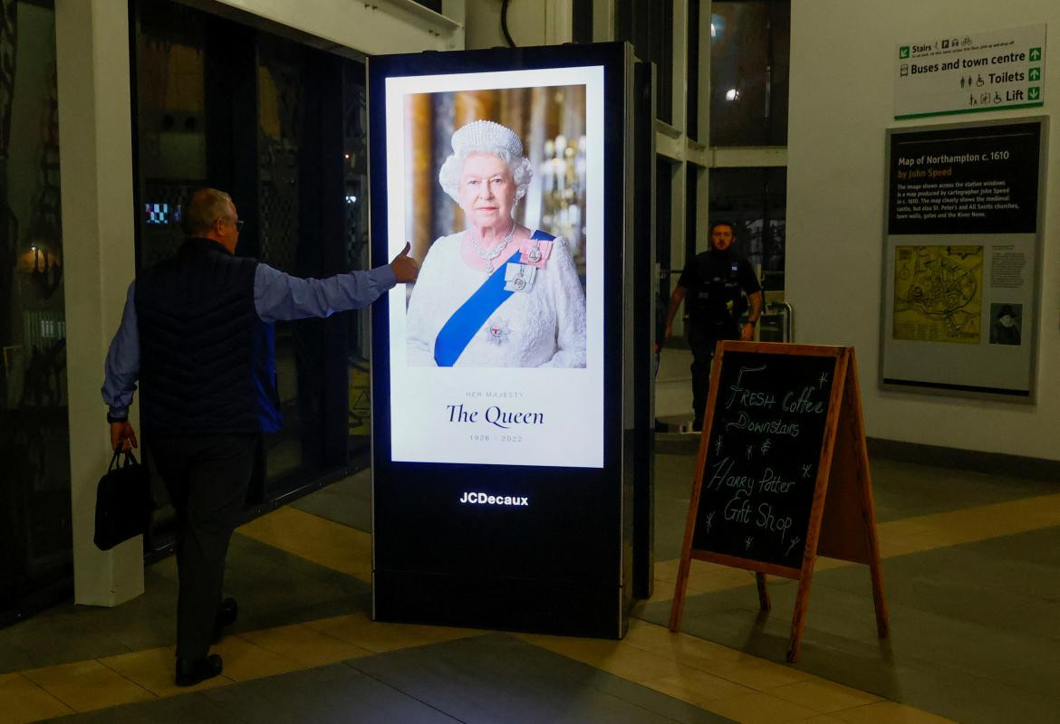 Homenaje en Gran Bretaña para la reina Isabel II. Foto: REUTERS