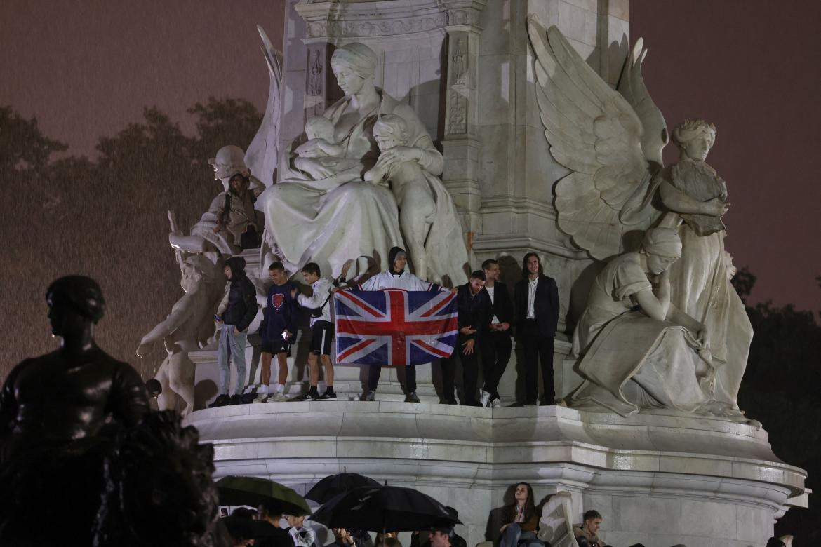 Homenaje en Gran Bretaña para la reina Isabel II. Foto: REUTERS