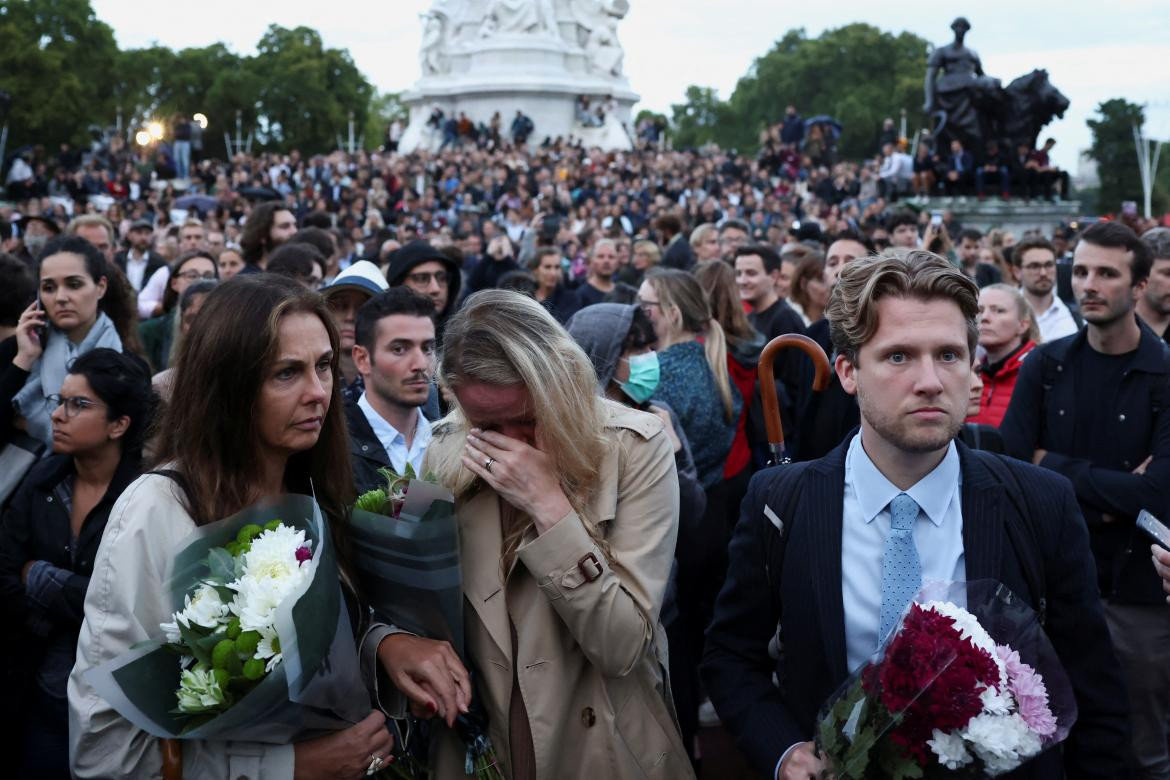 Homenaje en Gran Bretaña para la reina Isabel II. Foto: REUTERS.