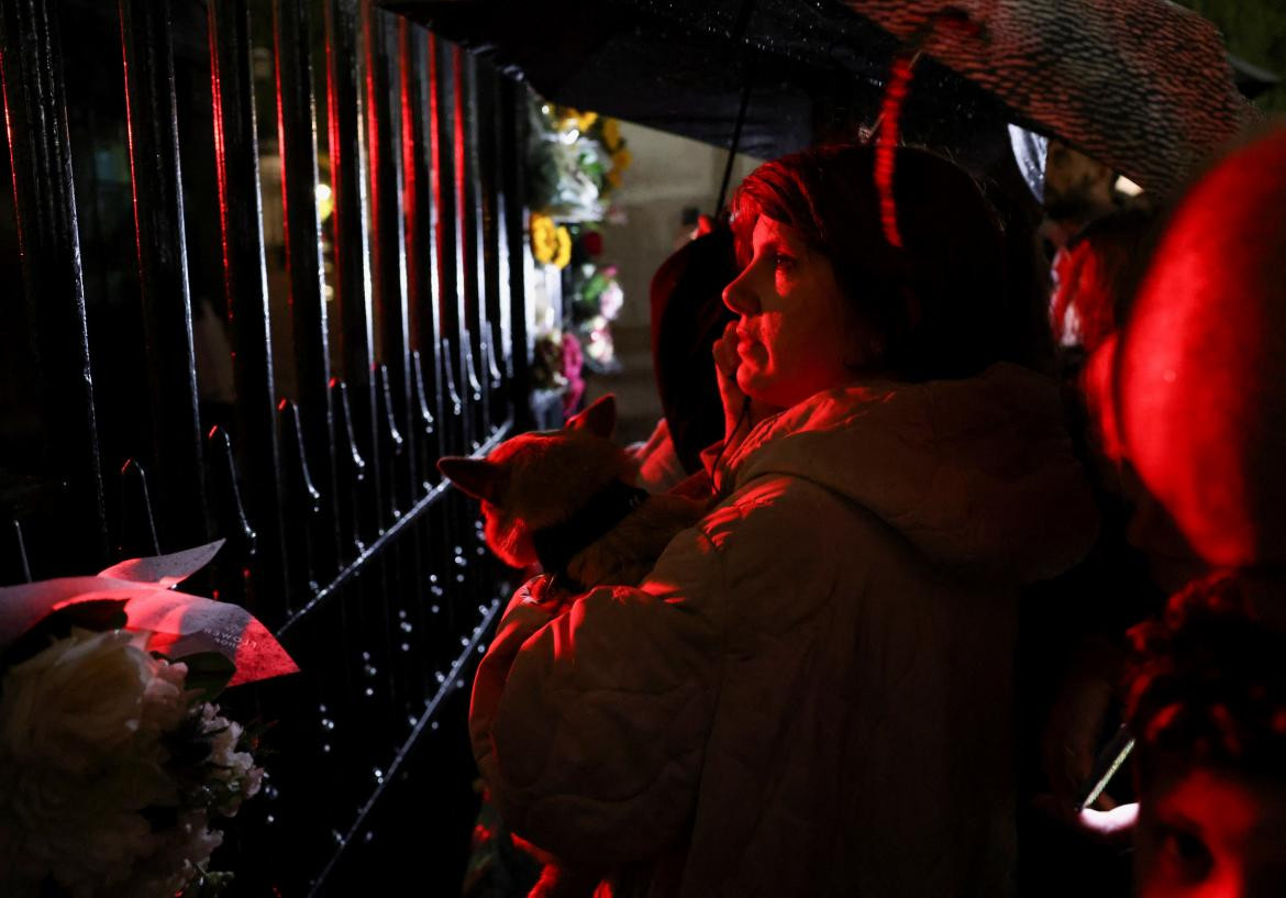 Homenaje en Gran Bretaña para la reina Isabel II. Foto: REUTERS.